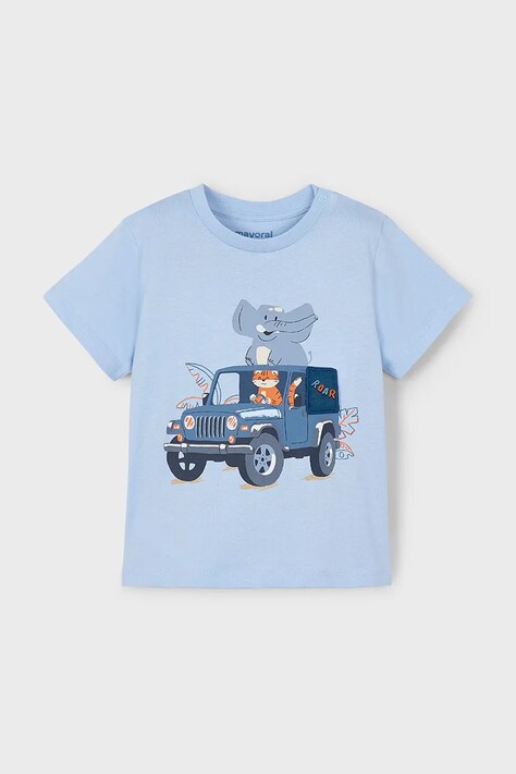 Mayoral tricou de bumbac pentru copii cu imprimeu, 1053