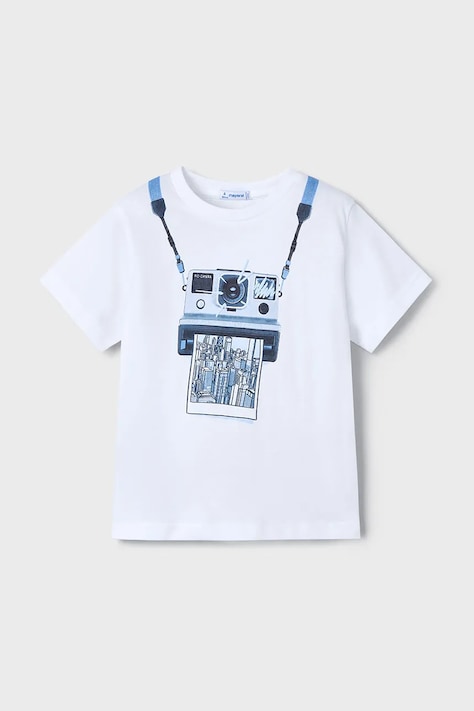 Mayoral tricou de bumbac pentru copii cu imprimeu, 3044