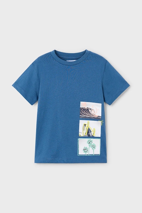 Mayoral tricou de bumbac pentru copii cu imprimeu, 3048