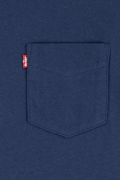 Дитяча бавовняна футболка Levi's SUNSET POCKET TEE — фото 3