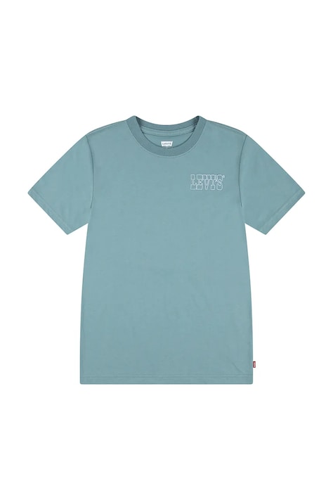 Levi's tricou copii SUN BURST TEE culoarea turcoaz, cu imprimeu, 8EM655
