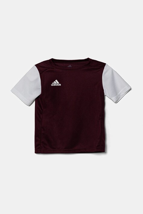 Otroška kratka majica adidas Performance vijolična barva, DP3224