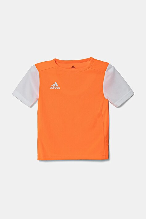 adidas Performance gyerek póló narancssárga, nyomott mintás, DP3227