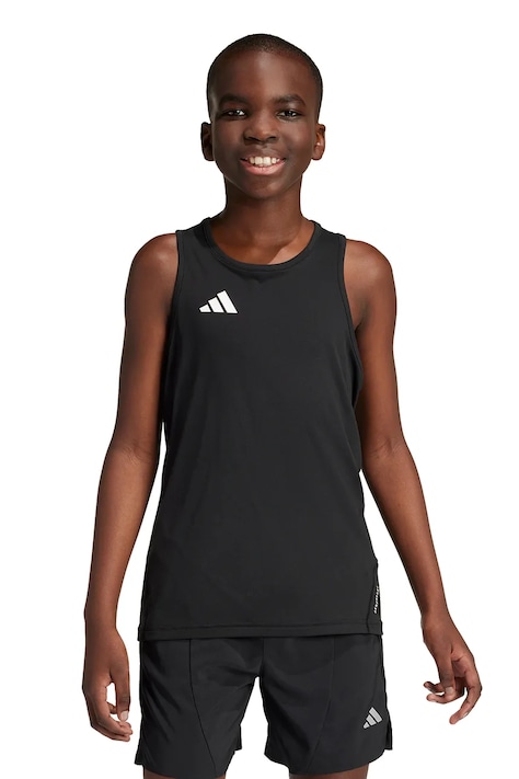 Παιδικό top adidas χρώμα: μαύρο, IT5061