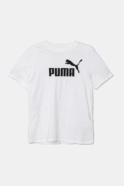 Дитяча бавовняна футболка Puma ESS No. 1 Logo Tee — фото 2