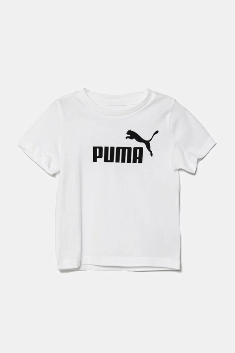 Дитяча бавовняна футболка Puma ESS No. 1 Logo Tee — фото 2