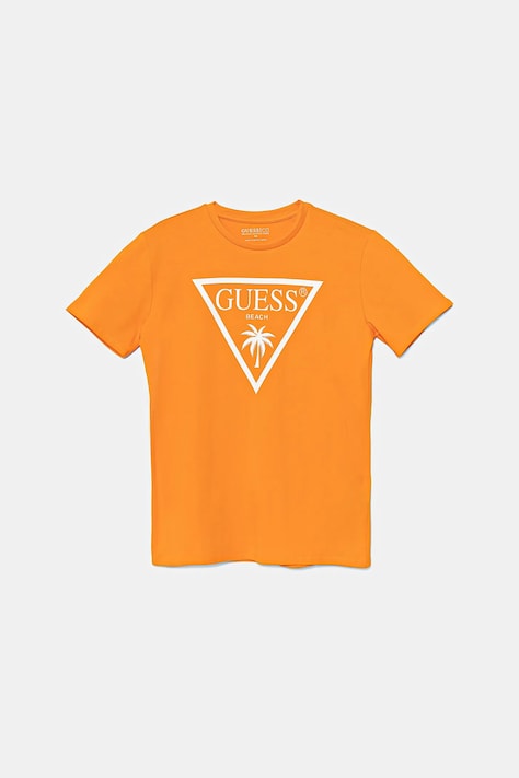 Детская футболка Guess цвет оранжевый с принтом L5GI29 J1314