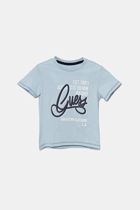 Guess tricou de bumbac pentru copii cu imprimeu, N5GI00 K8HM4