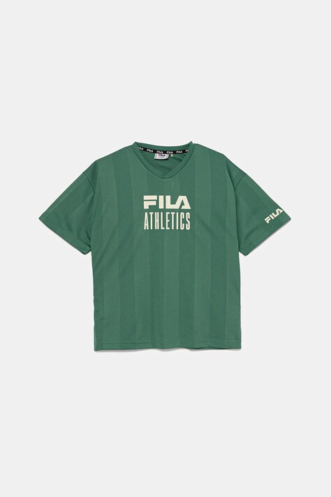 Fila tricou copii IGGENSBACH culoarea verde, cu imprimeu, FAT0670