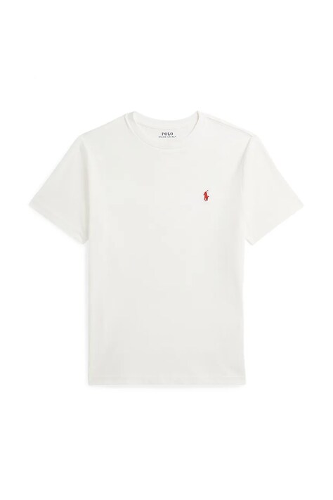 Tričko Polo Ralph Lauren bílá barva, 323965839001