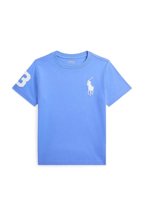 Polo Ralph Lauren gyerek pamut póló sima, 322832907062