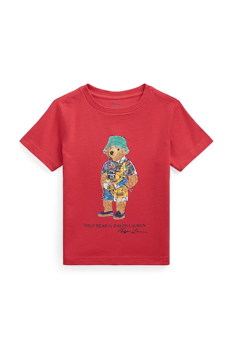 Tričko Polo Ralph Lauren červená farba, 322973122005