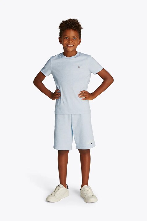 Tommy Hilfiger tricou de bumbac pentru copii neted, KB0KB06879