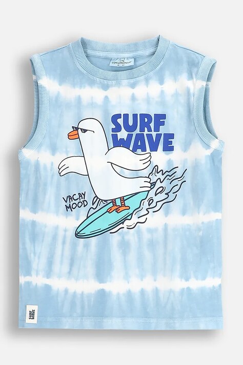 Coccodrillo tricou cu imprimeu, HOLIDAY SPLASH BOY KIDS