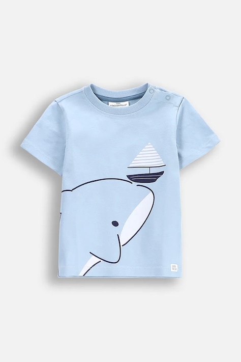 Coccodrillo tricou bebe cu imprimeu, HOLIDAY SPLASH BOY NEWBORN