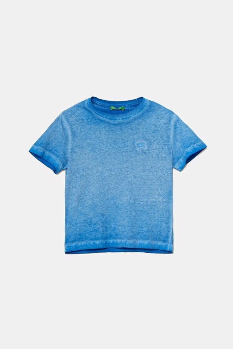 United Colors of Benetton tricou de bumbac pentru copii uni, 3085G10JP