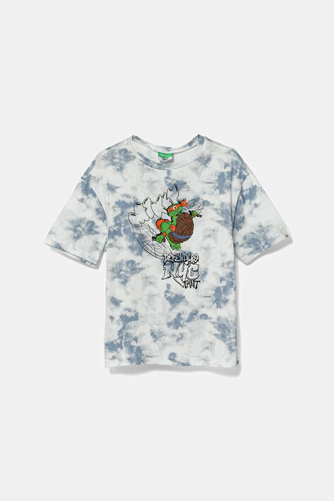 United Colors of Benetton tricou de bumbac pentru copii cu imprimeu, 3ORKC10P3