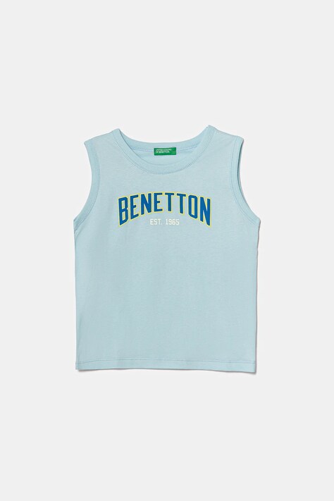 United Colors of Benetton tricou de bumbac pentru copii cu imprimeu, 3I1XGH013