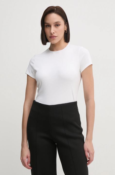 Calvin Klein t-shirt in cotone donna colore bianco K20K208049