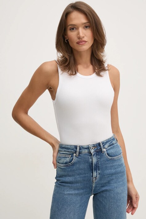 Топ Calvin Klein женский цвет белый K20K208054