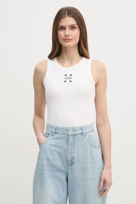 Joop! top femei, culoarea alb, 30042835 10018007