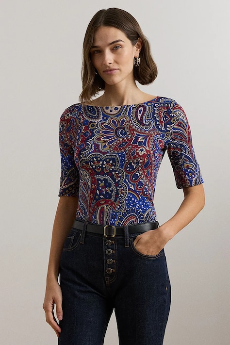 Lauren Ralph Lauren tricou din bumbac femei, 200957613