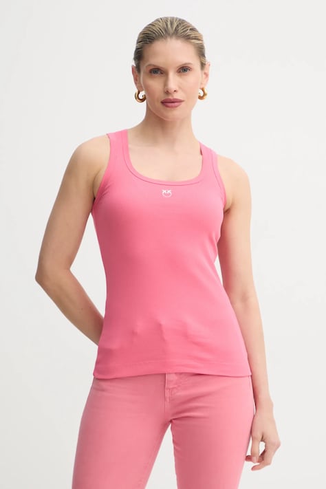 Pinko top damski kolor różowy 100807 A2C1