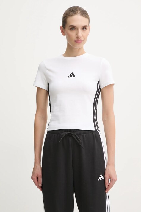 Tričko adidas Essentials bílá barva, JE1239