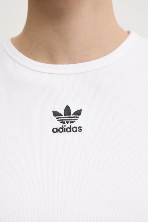 Топ adidas Originals Essential — SS25-TSD09H, білий — фото 5
