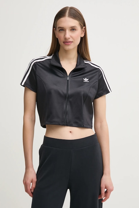 Футболка adidas Originals SHORTSLEEVE TT жіноча колір чорний JD0277