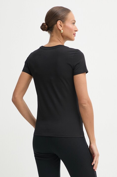Бавовняна футболка Armani Exchange — SS25-TSD0D3, чорний — фото 3