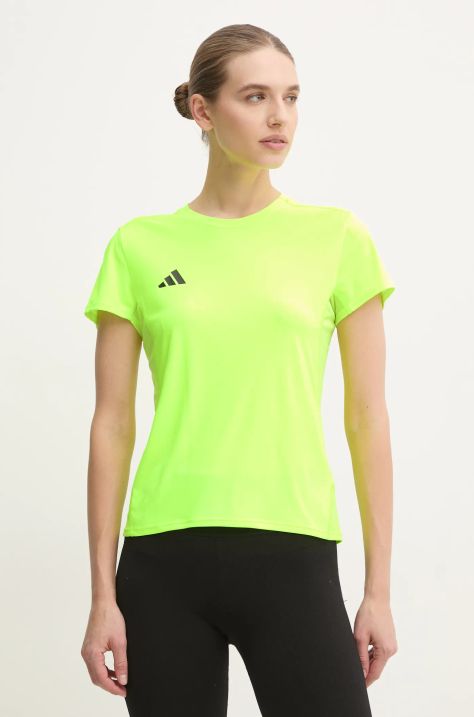 Тениска за бягане adidas Performance Adizero в зелено IX2837