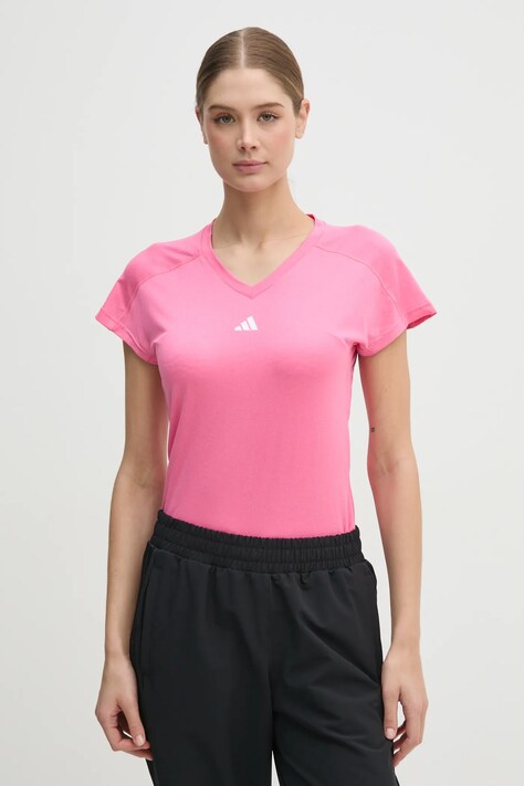 adidas Performance t-shirt treningowy kolor różowy JN4661