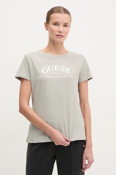Guess t-shirt MARGOT donna colore verde V5RI16 J1314