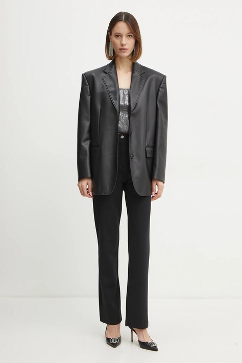 Топ Guess CASSIA — SS25-TSD0IS, сірий — фото 2