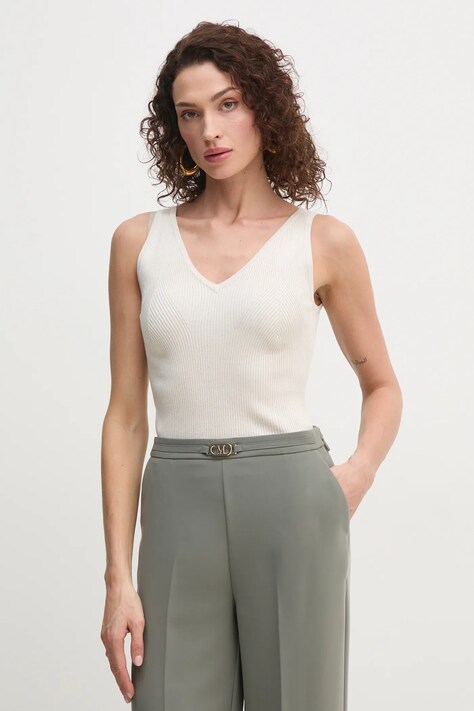 Top Guess EDEN dámský, béžová barva, W5RR18 Z34O0