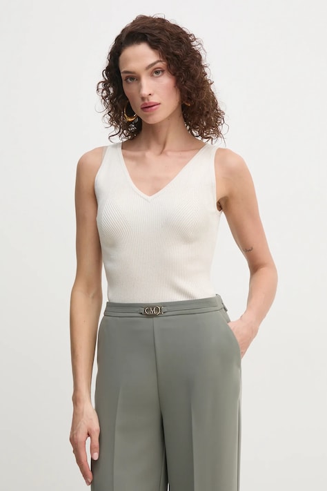 Топ Guess EDEN жіночий колір бежевий W5RR18 Z34O0