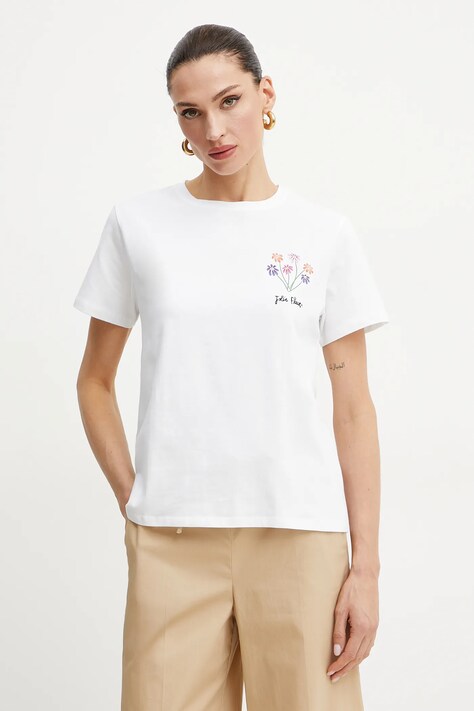 Marella tricou Emme by Marella femei, culoarea alb, 2515971052200