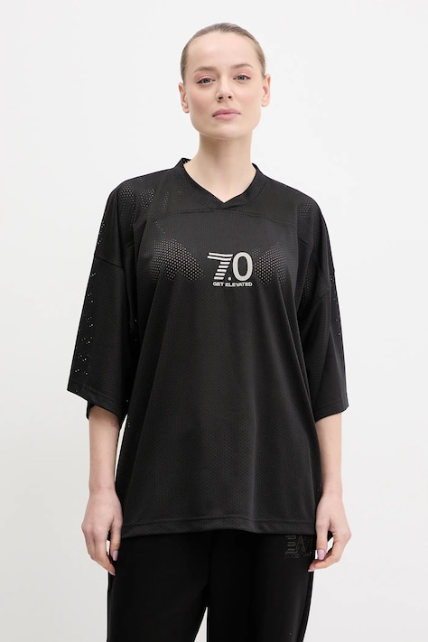 Tričko EA7 Emporio Armani černá barva, AF15213.7X000083