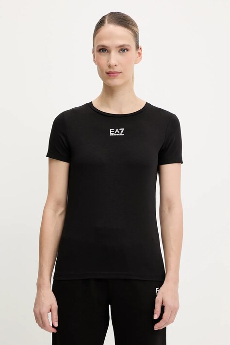EA7 Emporio Armani tricou culoarea negru, AF12115.7W000072