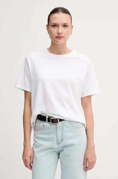 Тениска EA7 Emporio Armani дамска в бяло AF10373.7W000028