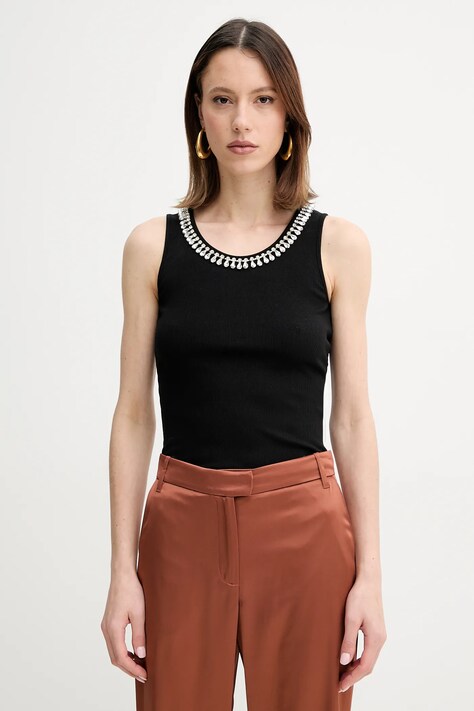 Marciano Guess top LAURA culoarea negru, 5RGP23 6299A