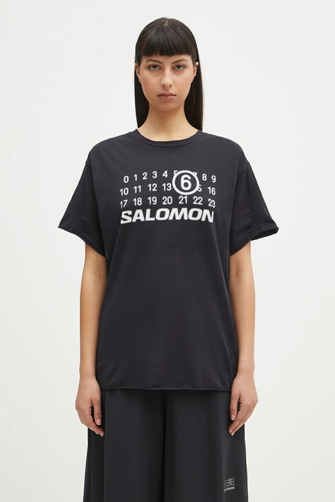 Футболка MM6 Maison Margiela колір чорний S52GC0345.M20101