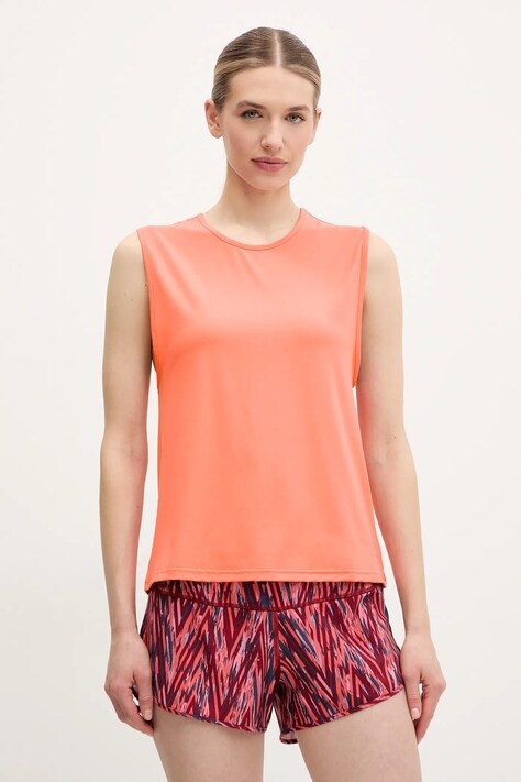 Columbia top sport Chill River Tank femei, culoarea portocaliu, 2118181