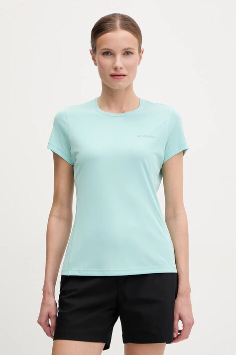 Columbia tricou sport Zero Rules culoarea turcoaz, 2131723