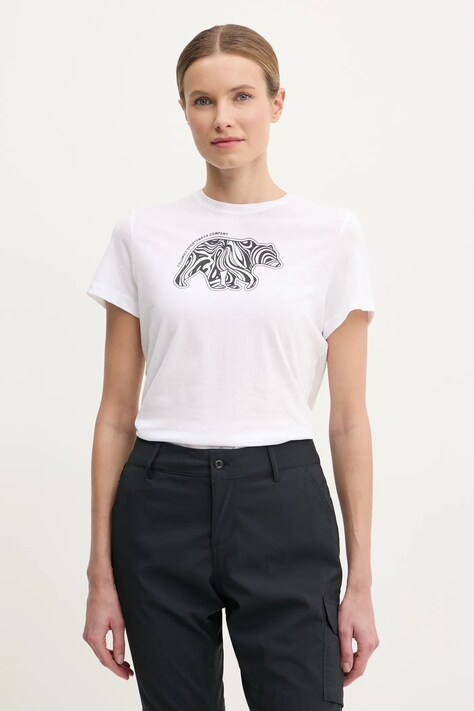 Columbia t-shirt Ruby Springs női, fehér, 2120061