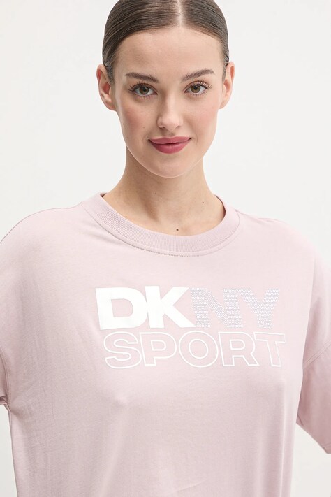 Бавовняна футболка Dkny — фото 4