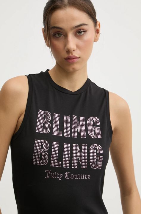 Top Juicy Couture za žene, boja: crna, JCBLV125866