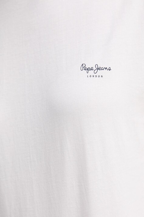 Бавовняна футболка Pepe Jeans BLOOMA — SS25-TSD0U5, білий — фото 5