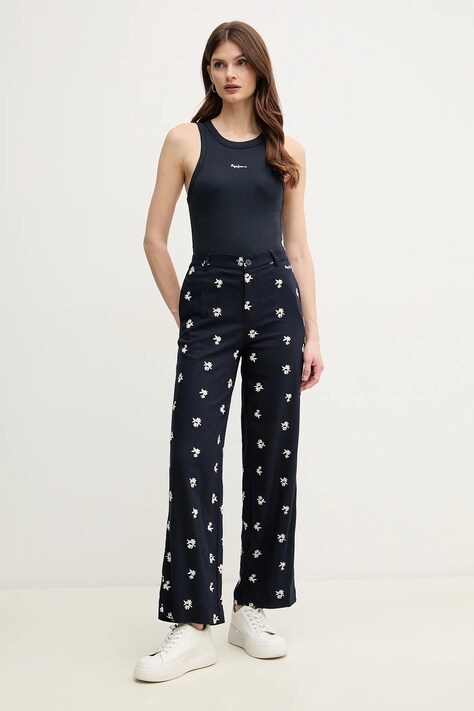Топ Pepe Jeans MARIAN — SS25-TSD0U9, темно-синій — фото 2